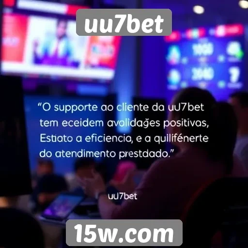 Suporte ao cliente da uu7bet recebe avaliações positivas